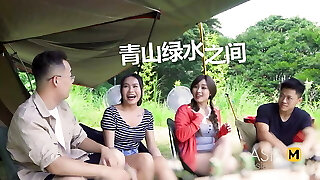 Trailer- First Time Special Camping EP3- Qing Jiao- MTVQ19-EP3- Best Original Asia Porno Video