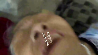 Chinese Granny Enjoys Pummel