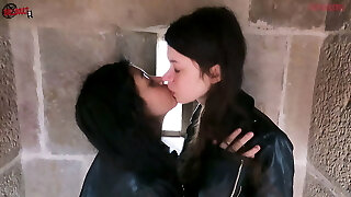 Public bang-out on the streets of Barcelona - DOLLSCULT Public bang-out on the streets of Barcelona - DOLLSCULT