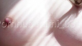 【4K高画質】Y2K Japanese女子高校生。ルーズまで履いたけど、登校前にちょっとクリ触りたくなった平日の朝。