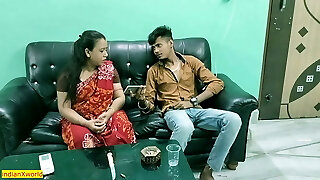 Indian Bengali stepmom has amazing hot sex! Indian taboo intercourse