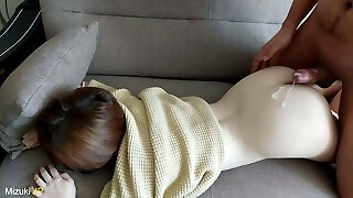 Stepbrother Fucks His Handsome and Sexy Stepsister with cumshot on rump