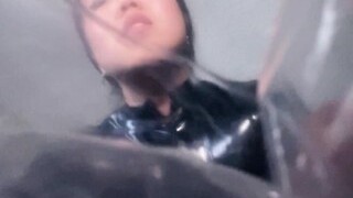 Dominatrix Mara's Mischievous Breath Control with a Plastic Bag [Bondage & Discipline POV]