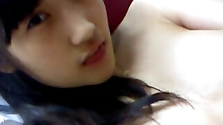 super-cute korean teen masturbation