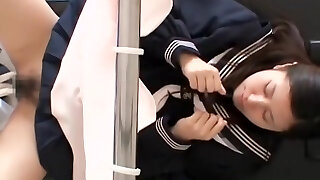 Sako gets her asian twat examined in the gynecologist guest room