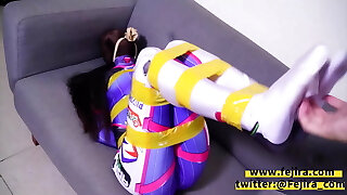 Fejira com. Anime Porn girl with breathplay and bondage