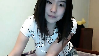 very torrid amateur brunette webcam girl