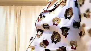 Chloe Bennet Nipple Glide in Pajamas Chloe Bennet Nipple Glide in Pajamas