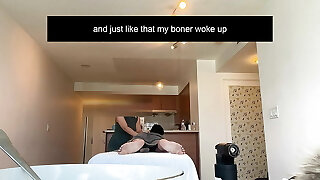 Legit Married Italian RMT Gives Into Huge Asian Cock 5th Encounter