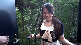 Hot Risa Oomomo is a kawaii cutie who wanna suck sugary-sweet lollicock