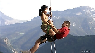 Lady Mai is a worshipper of extreme sports and extremly good pummel outside