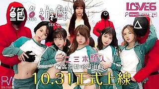 Asian Squid game adult version Ep1 - The BIGGEST Japanese Orgy EVER