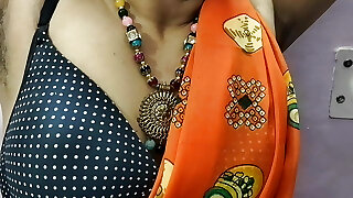 Sangeeta trying BDSM with Raju for the first-ever time with hot Telugu audio