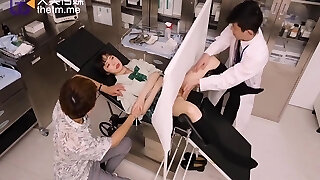 Asian School Goirl Tease Her Doctor And Ends In Hot Fuck - Steamy Asian Teen Orgasm On Medics Cock