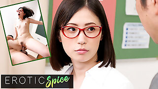 DEVIANTE - Japanese school teacher cheats with co-worker DEVIANTE - Japanese school teacher cheats with co-worker