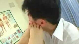 Japanese Feet Smushing the DocTor's Face