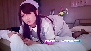 Karin Aizawa-放荡的护士乱搞她的病人进入良好的健康