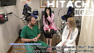 sfw nicht nackte bts von alexandria wu's gutes stöhnen, schlafenszeitgespräch und interview, film ansehen bei hitachihoes.com