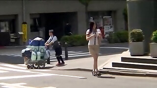 Hermosa Japonesa se deja follar en kinky spy cam masaje clip