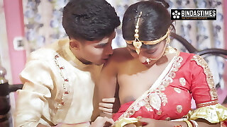 Indian Bhabhi Bebo's first time, Suhaagraat with her hubby Ady