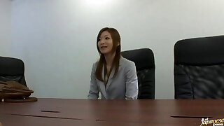 Karen Fujiki hot Asian office lady