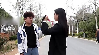 Chinese Woman Public Bondage
