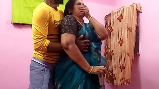 Indian stepmother step son romp homemade real sex