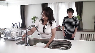 Ikumi Kondo - In heat in the room with step-mother