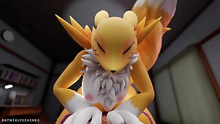 Renamon is doing hard anal orgy Renamon is doing hard anal orgy