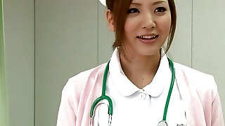 Nurse in Japanies Polyclinic without work