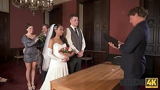 Indonesian bride Killa Raketa gets crazy on the table on her wedding day
