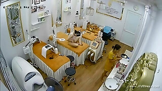 chinese cosmetic salon.Two