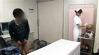 Nurse gives Bf a hand job until he completes off by WF