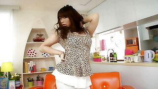 JAPANESE SLUT GAGS ON A Enormous Beef Whistle WHILE ANOTHER FUCKS HER