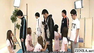 Subtitled CFNM Japanese nurses bizarre examination