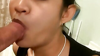 Delia Sugar Cum Covered in After Oral Pleasure