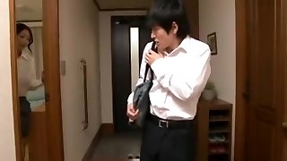 OKSN-136 - Reiko Kobayakawa Tempts & Fucks Her Sonny