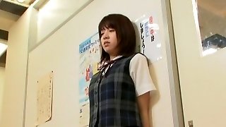 Incredible Japanese mega-bitch Haruka Ito in Amazing School/Gakuseifuku, Dildos/Toys JAV scene