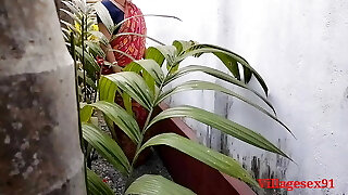 Palace Garden Clining Time Sex A Bengali Wife With Saree in Outdoor ( Official Video By Villagesex91)