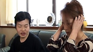 Mature Japanese mother and father share hot lovemaking