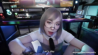The New AI Chick Is Here, Stop Playing Video Game, Play With Me!!! AI Gal Gives Blowjob (Teaser)