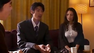 Amazing Japanese model Mako Oda in Incredible Handjobs, Wife JAV sequence