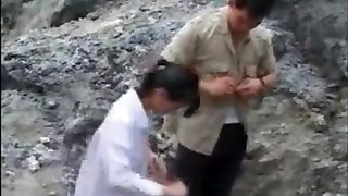 Chinese outdoor sex