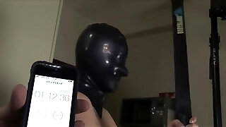 rubber mask breathplay