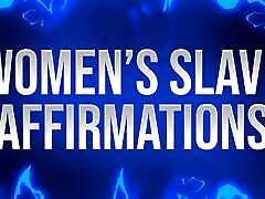 Women&039;s Slave Affirmations for Inferior Men
