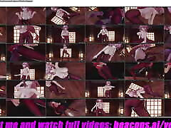 Genshin Impact - Yae Miko - viduoxxxn comy Dance In Pantyhose With england teen sex love sex Toy 3D HENTAI