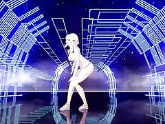 Genshin Impact - Lumine - Cute Dance In xoxoxo rangiasex Black Panties Sex Scenes 3D HENTAI
