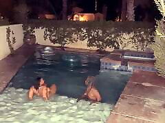 Pussy Play bethany sky In The Pool And Then Some Sloppy Dick Sucking