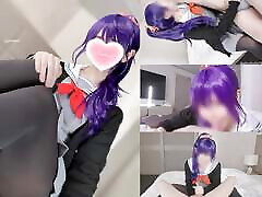School Uniform Cosplay Femdom handjob anal prostate callgirls 3gp low mb cumshot video.