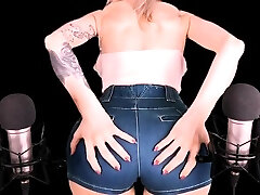 Asmr Amy Patreon - Jeans Short Pants Relaxing Sounds